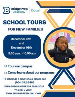 School Tour for New Families